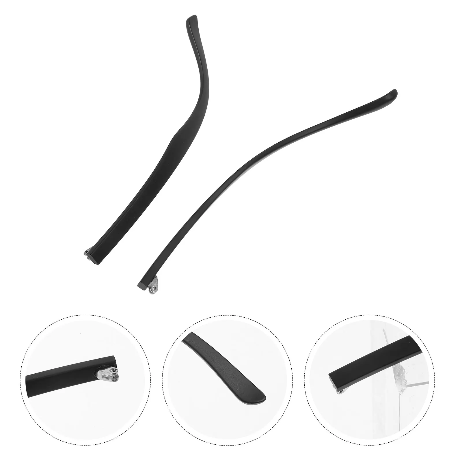 

Glasses Accessories 1 Pair Universal TR90 Temple Eyeglasses Replacement Arm Legs Temples Repair Replacements Safe