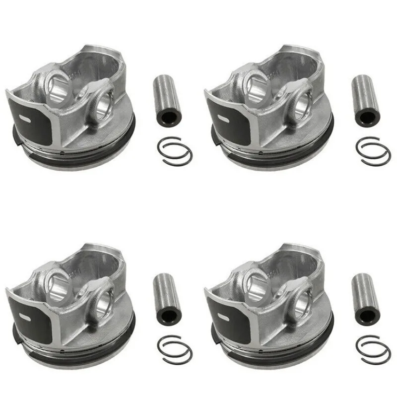 

Automobile engine piston set, piston ring