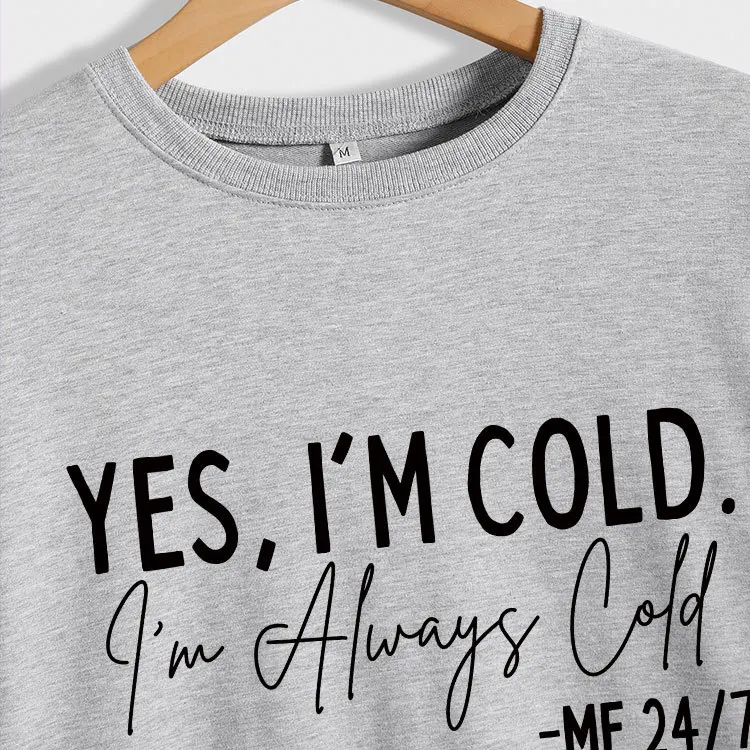 

2025 Simple Printed Sweater Crew Neck Top Women's Europe and America