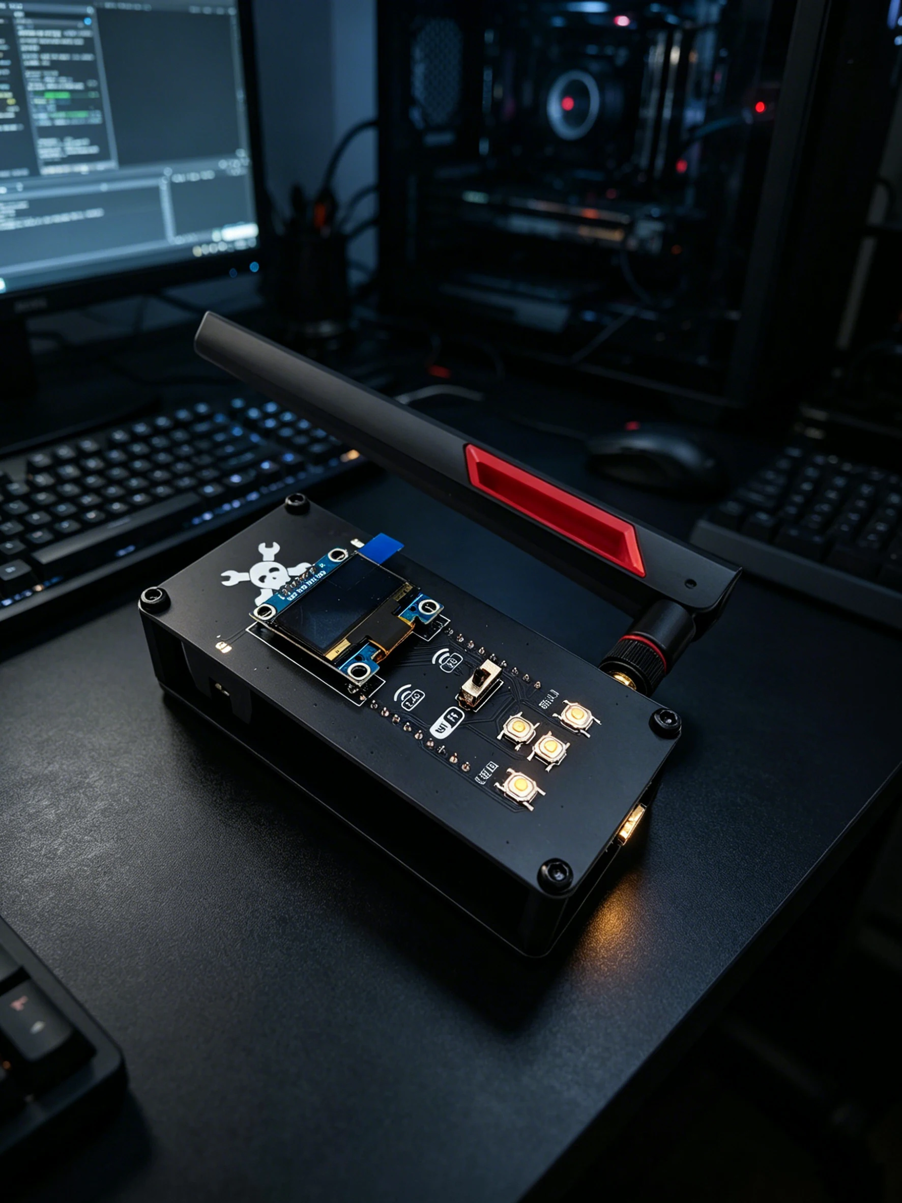 新しいbw16ネットワークコマンダーは、24-5gデュアルバンドネットワークスキャン、安全なネットワーク学習および開発ボードをサポートします。