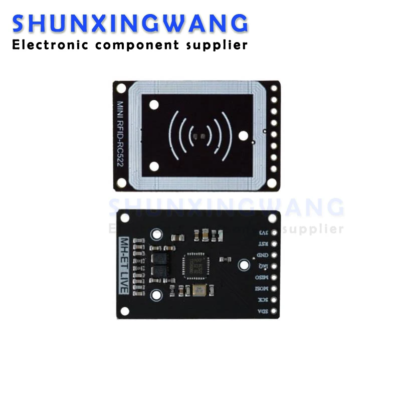 RFID module RC522 mini Kits S50 13.56 Mhz 6cm With Tags SPI Write & Read for arduino uno 2560