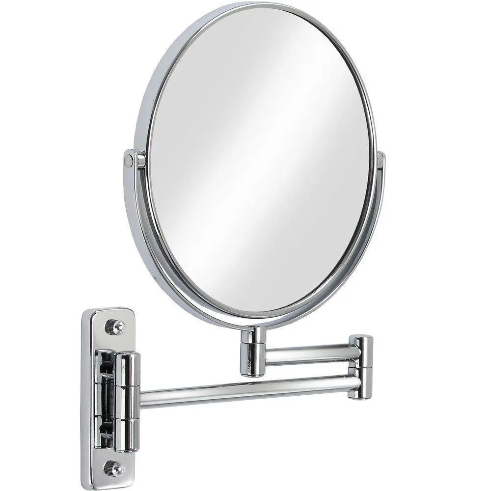 

Products 8"" Vanity Doubled Sided Mirror With 5X Magnification, 10"" X 1"" X 12.25"", Chrome