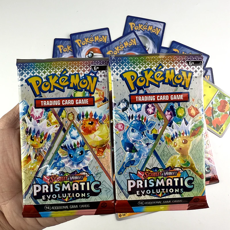 10/20 pçs cartão pokemon prismático 151 evolução inglês impulsionador batalha pokemon jogo de cartas carte negociação cartões de coleção