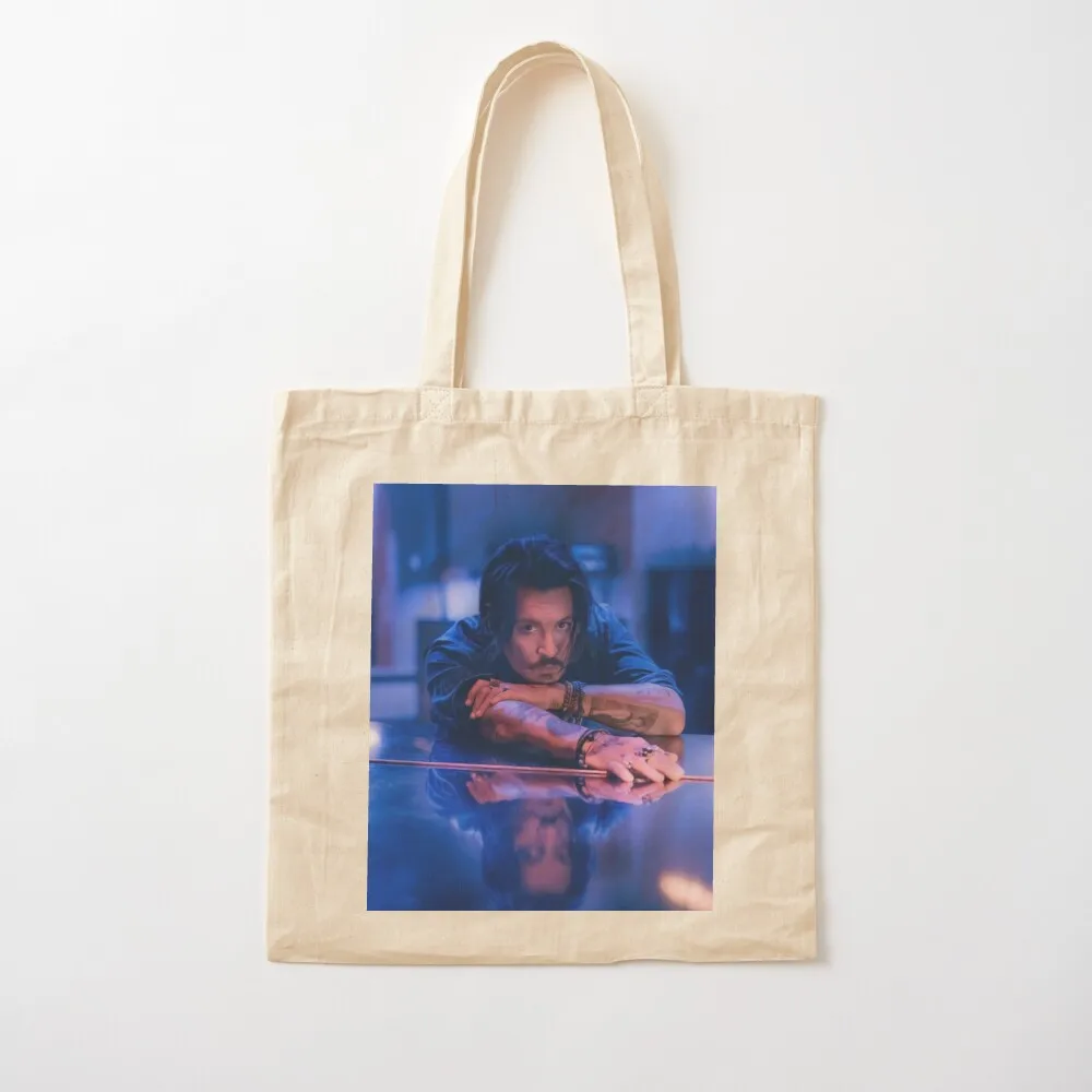 johnny depp blue Tote Bag