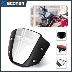 For Honda cb650r CB 650R CB650 R Motorcycle Accessori Windshield Windscreen Visor Wind Screen Deflector Kit Aluminum
