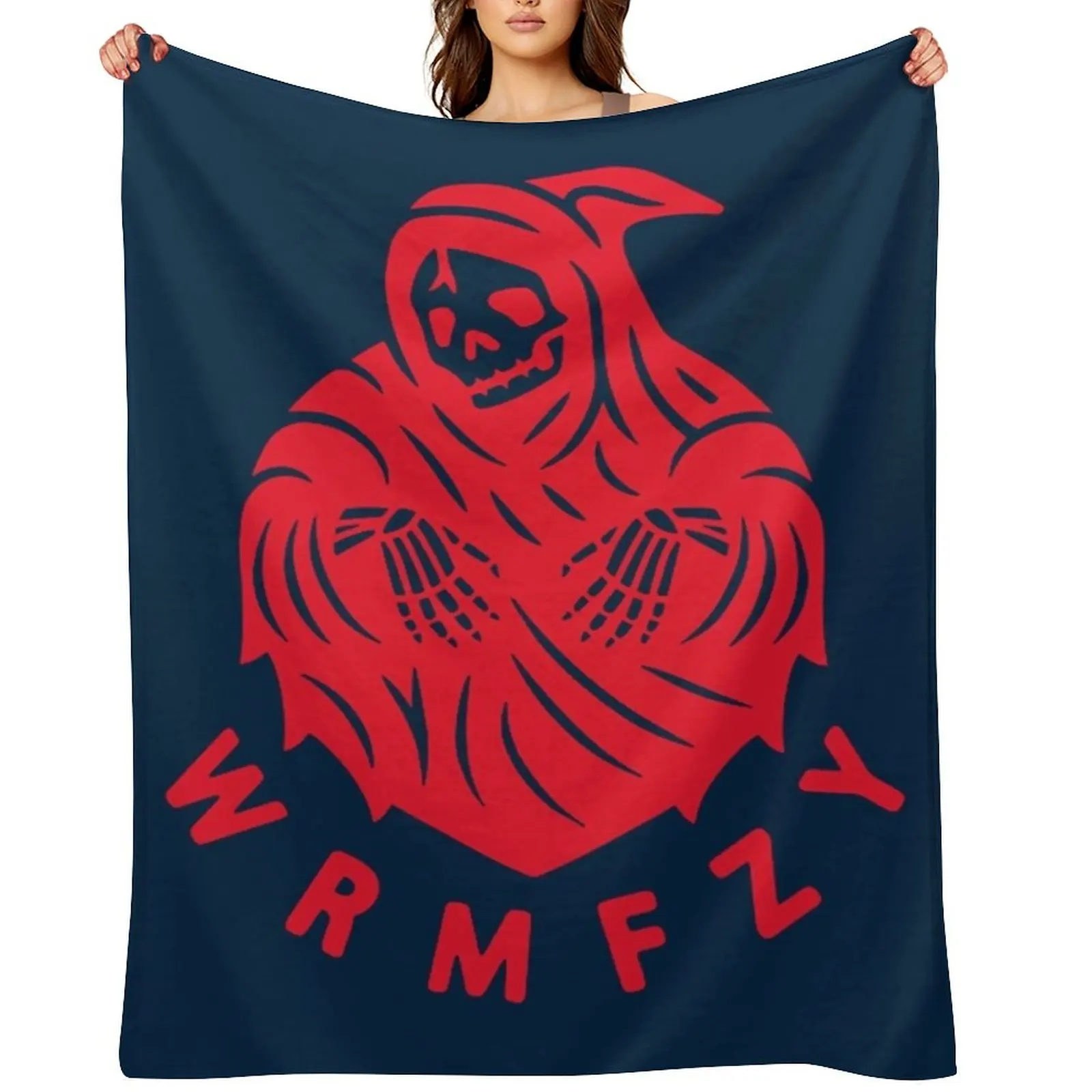 

WRMFZY Creeper Throw Blanket Flannel christmas gifts Bed linens Vintage Blankets