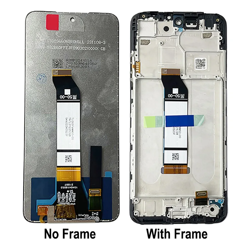 For Xiaomi Poco M3 Pro LCD Display Touch Screen Digitizer For Poco M3 Pro 5G M2103K19PG M2103K19PI Screen With Frame Replacement