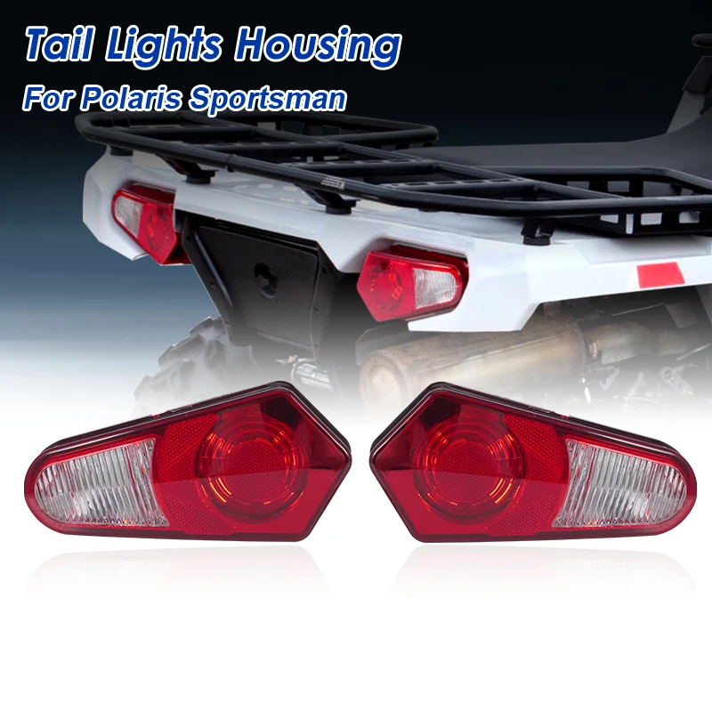 

Red Color Right and Left Tail Light Assembly for Polaris Sportsman 2005-2020 2410427 2410428