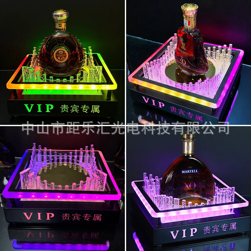 

Luminous wine seat KTV bar supplies spade a seat foreign XO table display stand LED champagne holder