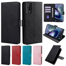 Fashion Magnetic Buckle Wallet Cover Case for TCL 505 502 501 50 SE XL 4G 50 5G 40 NxtPaper 4G Protective Cover With Card Holder