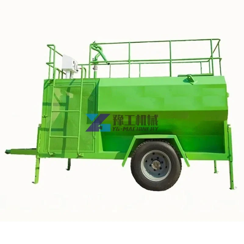 High Performance Spray Lawn Seeding Machine Grass Seed Broad Caster Slope Hydroseeding Machine