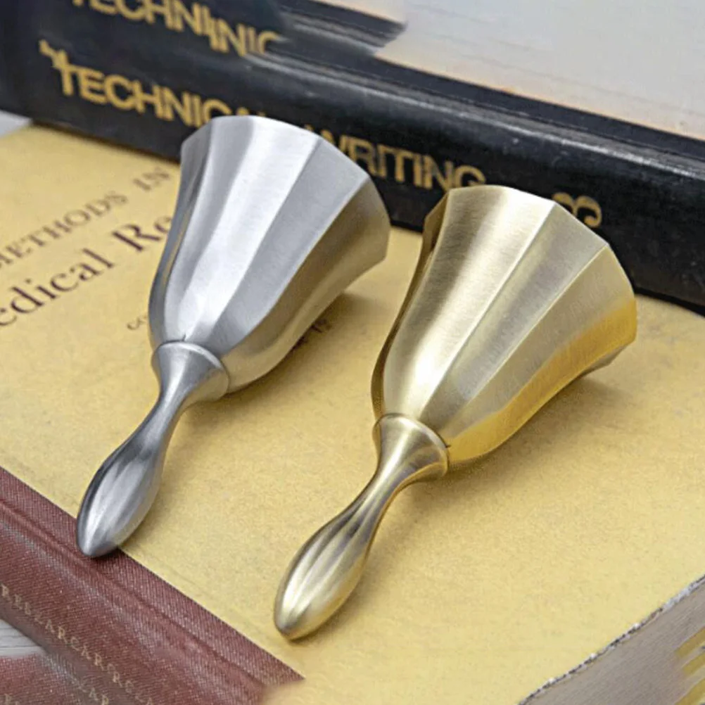 Retro Zinc Alloy Dinner for Restaurant Handheld Small Service Bells Metal Table Call Bell Decorative Tea Animal Teaching Bell