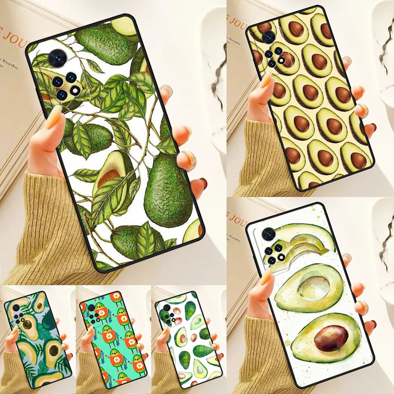 

Чехол с рисунком авокадо для Samsung Galaxy S24 Plus S23 S20 S21FE Lite S22 Ultra Note 20 S8 S9 S10