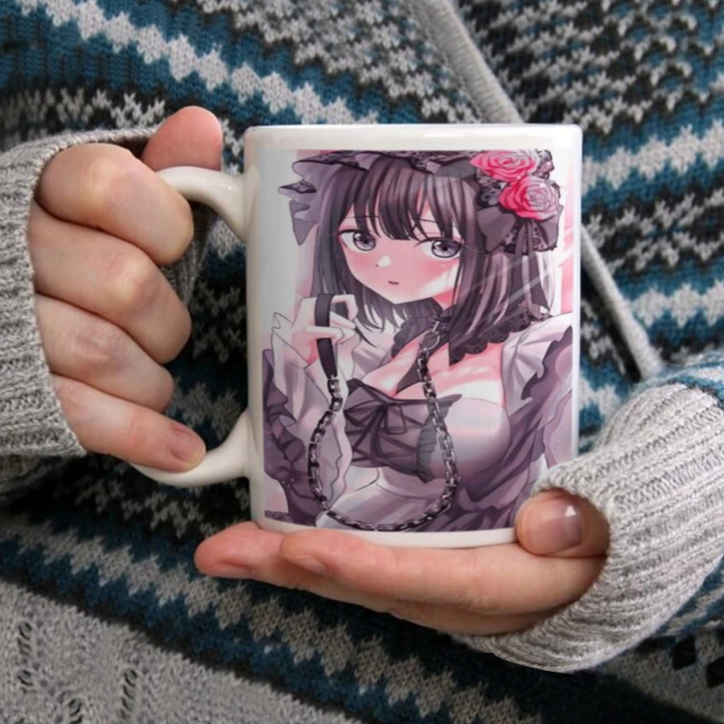 

Japan Anime Marin Kitagawa Classic Coffee Mug Custom Tea Cup Black Milk Beer Mugs Lovers Friends Gifts