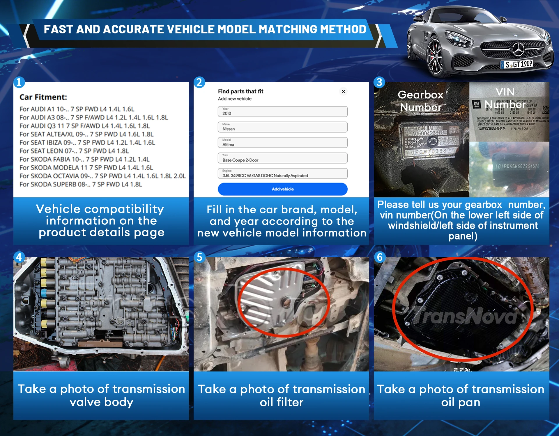 6DCT450 MPS6 Getriebe-Reparatur-Master-Kit Überholungs-Set mit Reibplatten, Frontabdeckung, Filter, Feder, Gleitkolben-Kit für FORD Volvo – Detail 10