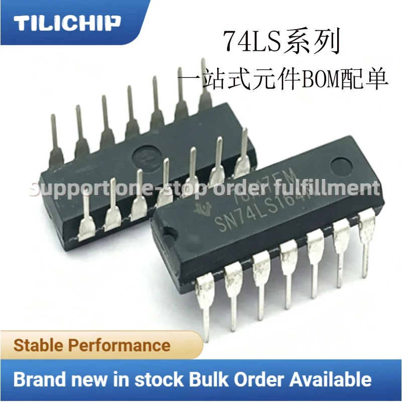 50PCS Brand new 74LS164 DIP-14 SN74LS164N HD74LS164P Shift Register Original