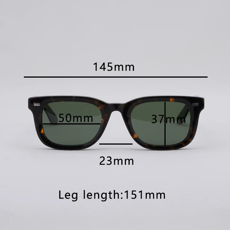 High Quality Johnny Depp Polarized Sunglasses Men Women Luxury Brand Black Sun Glasses Vintage Acetate Frame Glasses KLUTZ