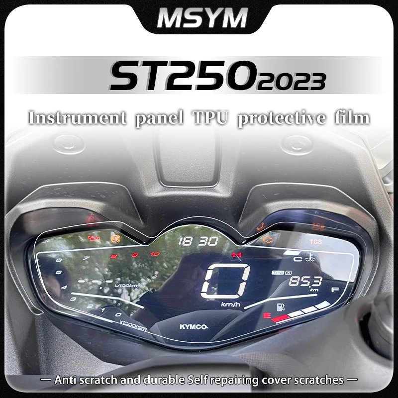 

For KYMCO XCITING ST250 2023 Accessories Cluster Scratch Protection Film Dashboard Screen Protector