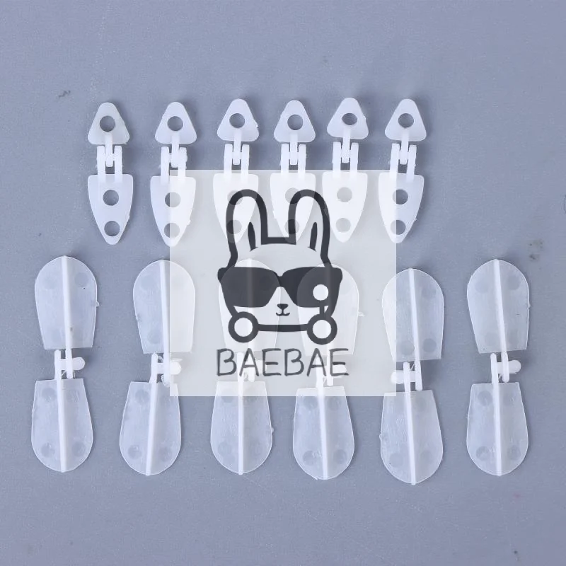 

6 Pcs Micro Hatch Hinges For RC Aircraft Model Accessories Replacement Parts Connecting Aircraft Wings