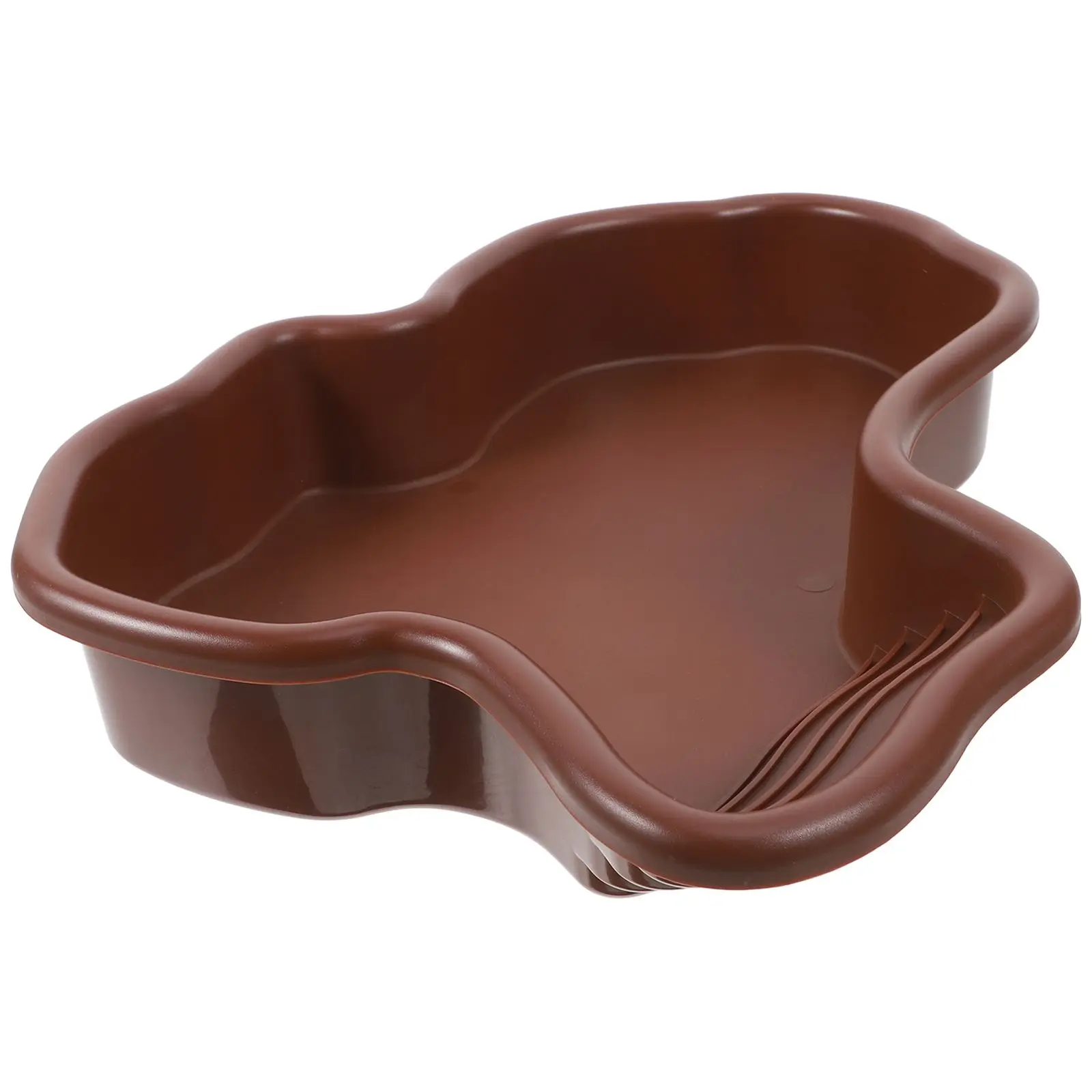 

Turtle Bathing Basin Water Dish Pool Durable Landscape Design Multipurpose Pet Supplies Habitat Terrarium Accessories