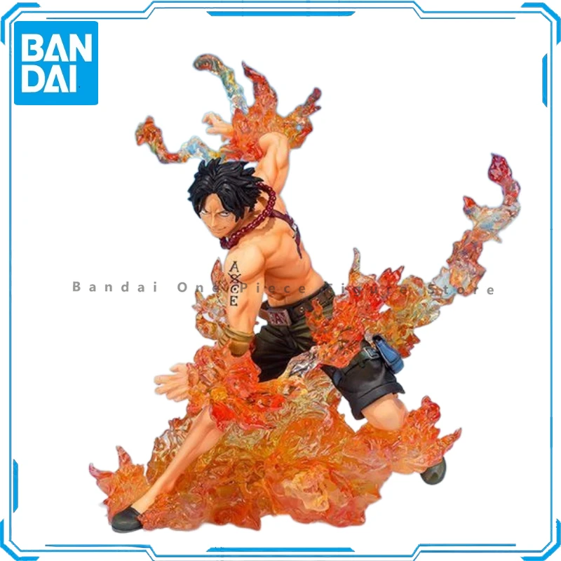 

Оригинальные фигурки героев мультфильма Bandai One Piece, фигурка ZERO Ace, анимационные игрушки, подарки, оригинальная Коллекционная аниме хобби