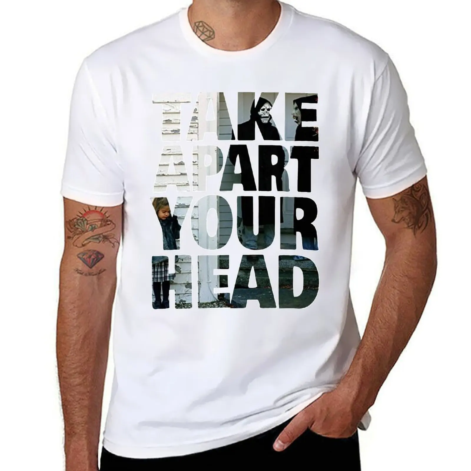

Take Apart Your Head T-Shirt man t shirts high quality luxury brand t shirt for man