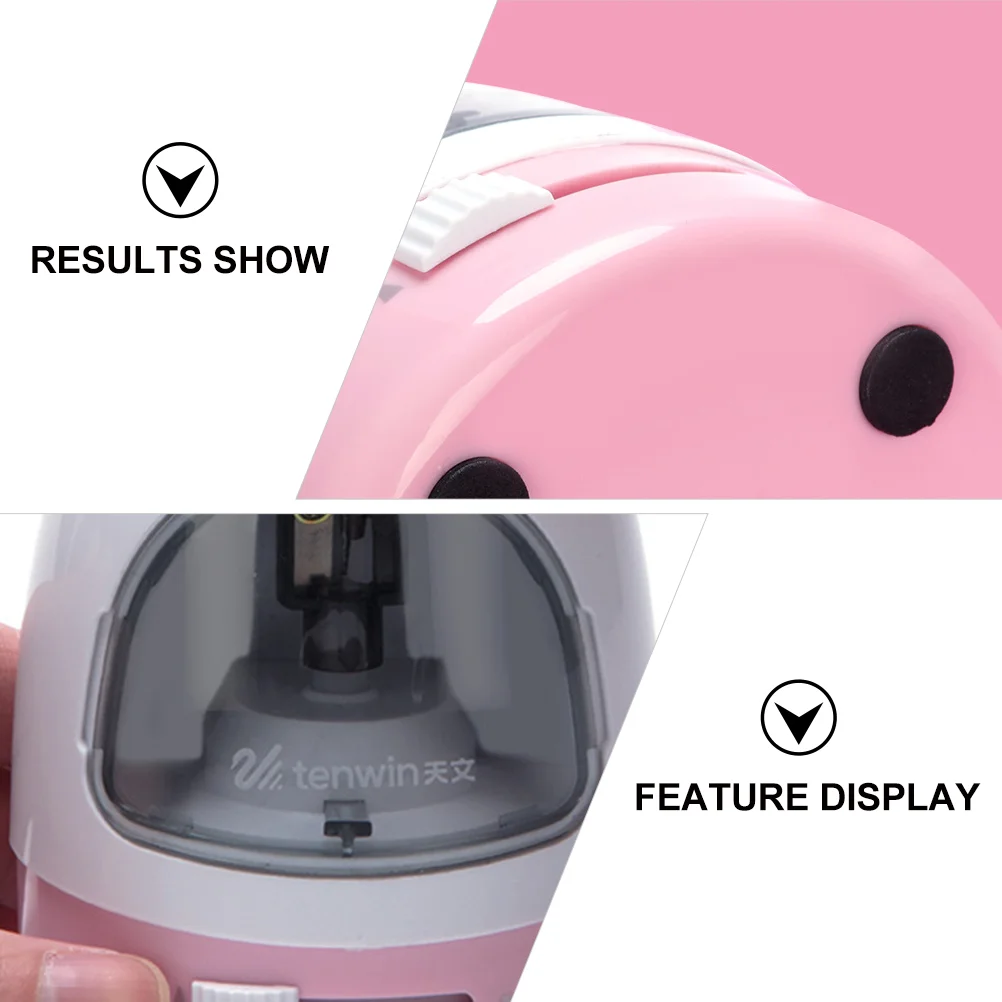 Electric Pencil Sharpener Students Stationery Creative Sharpeners Plastic Vertical Automatic for Kid Operated Practical