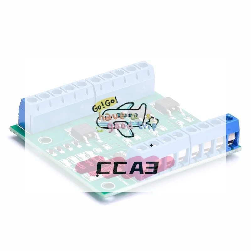 

1 шт., изолированная плата драйвера оптопары для светодиодного освещения и управления двигателем постоянного тока, 4-канальный ШИМ-контроллер переключателя MOSFET