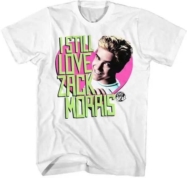 

Saved By The Bell Zack Heart Photo I Still Love Zack Morris Men's T Shirt