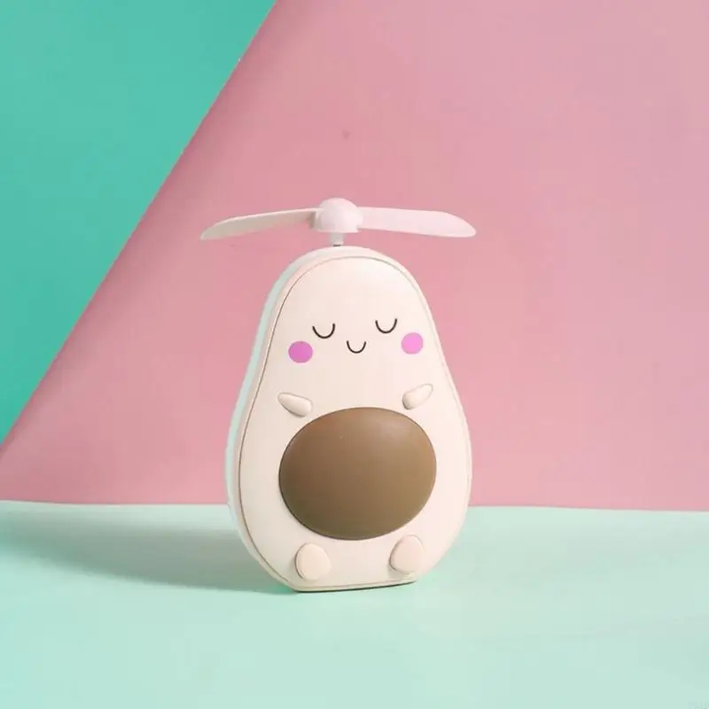 Quạt máy làm mát không khí cầm tay cầm tay cầm tay với đèn lấp đầy ánh sáng USB N58D