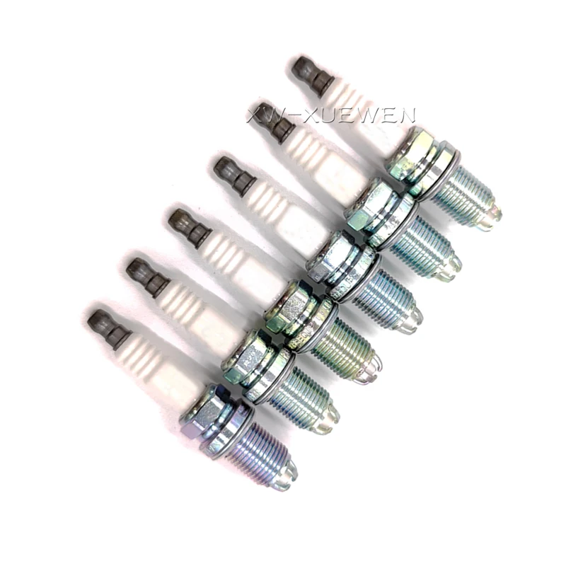 6X 12120037607 Automotive Replacement Iridium Spark Plug For BMW E46 E60 E64 E63 E66 E83 E53 E85 330Ci 545i 645Ci 730Li 745Li