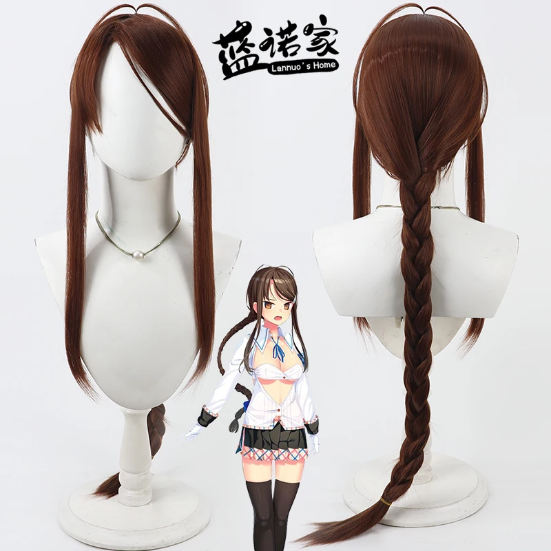 Rei Kizukawa Kizukawa Cos Cosplay Pruik Halloween Carnaval Party Props Synthetisch Haar Hittebestendige Vezel + Pruik Cap