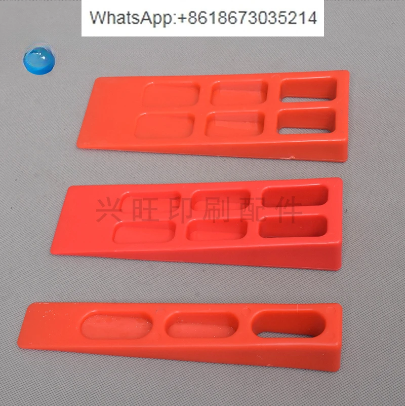 10PCS Printing machine pad paper stopperr block wedge triangle  printing equipment consumables