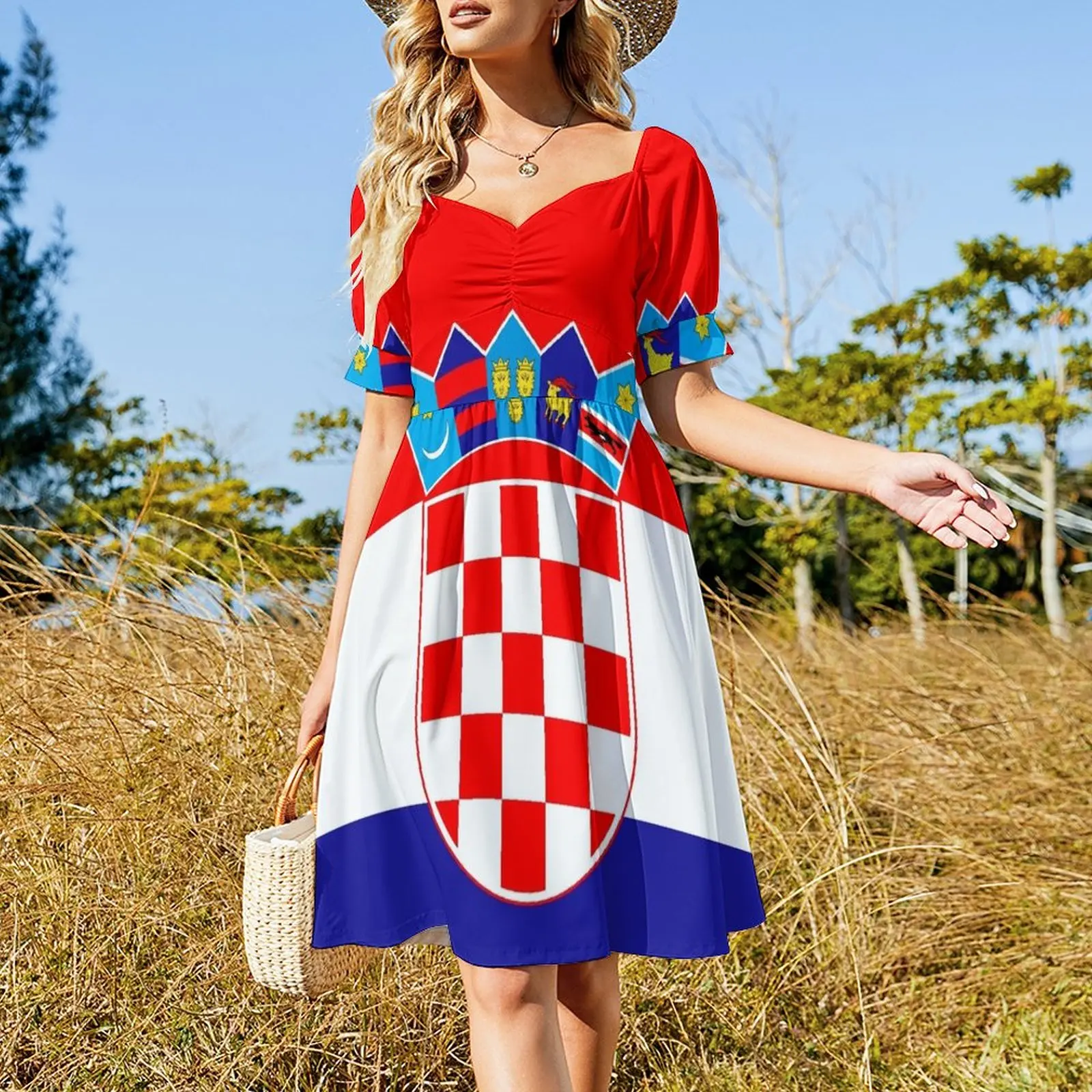 Flag of Croatia Dress clothes evening dresses ladies