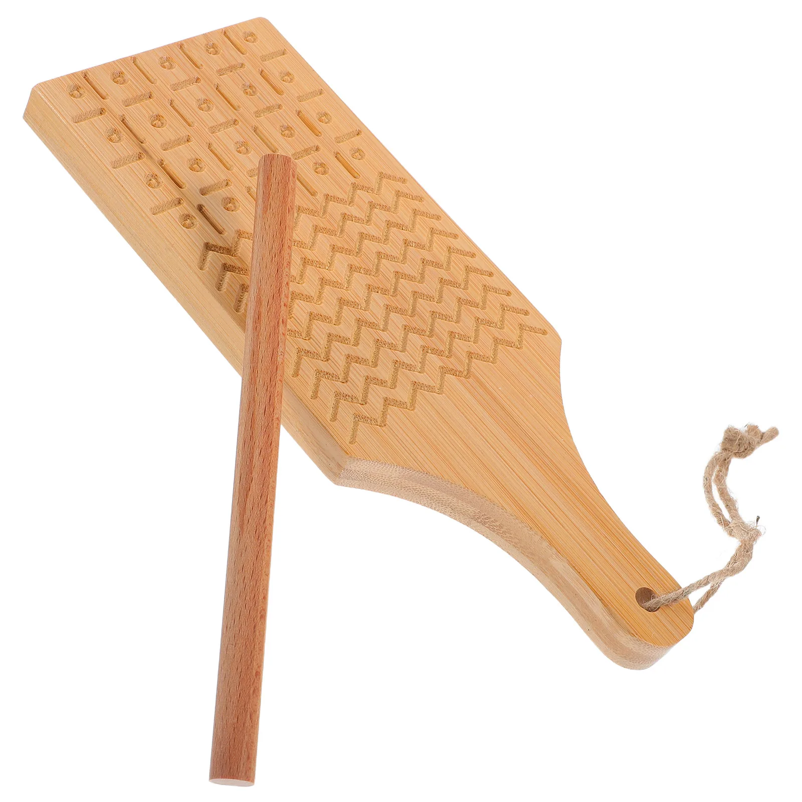 

1 set Bamboo Pasta Board Italian Kitchen Tools Dough Roller Wood Noodle Maker Machine Rolling Flat Press Gnocchi Paddle Dumpling