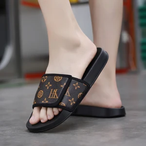 Men's genuine leather sandals, comfortable man sandal, slippers, flip flip slippers, sale, summer 8 Main Sales Men's Leather Sandal - №4