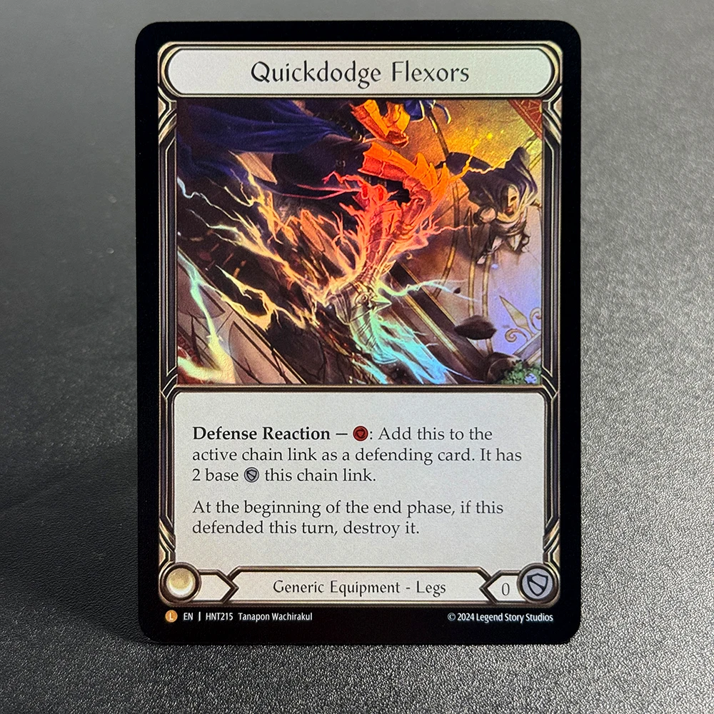 Flesh and Blood TCG Proxy FOIL Cards Ten Foot Tall and Bulletproof Eternal Inferno Felling Of the Grown Booster Pack Cards Gifts