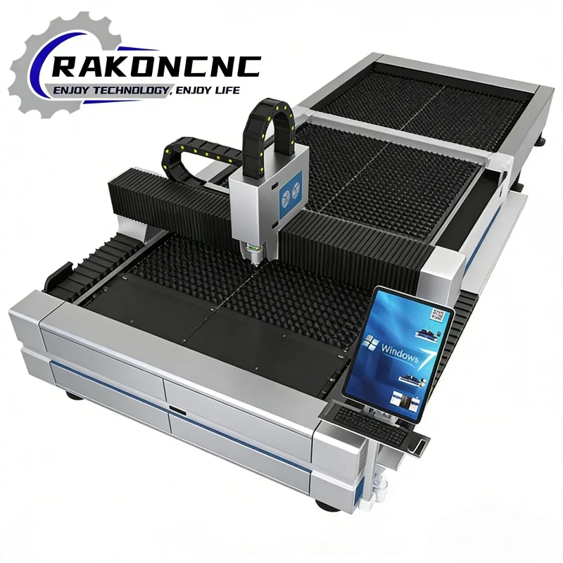 

Economy 1.5kw 3kw 6kw 12kw Cutter Tools 6090 Customizable CNC 1530 Metal Fiber Laser Cutting Machine Iron Sheet for Steel
