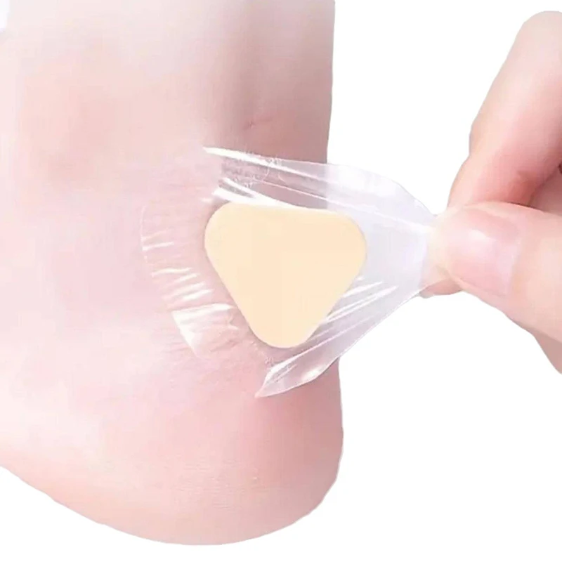 

10pcs Pain Relief Plaster Foot Care Cushion Grip Gel Heel Protector Foot Patches Adhesive Blister Pads Heel Liner Shoes Stickers