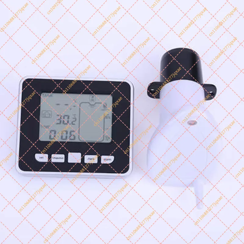 Wireless Ultrasonic Tank Liquid Level Meter with Temperature Sensor, Water Tank Flow Transmitter