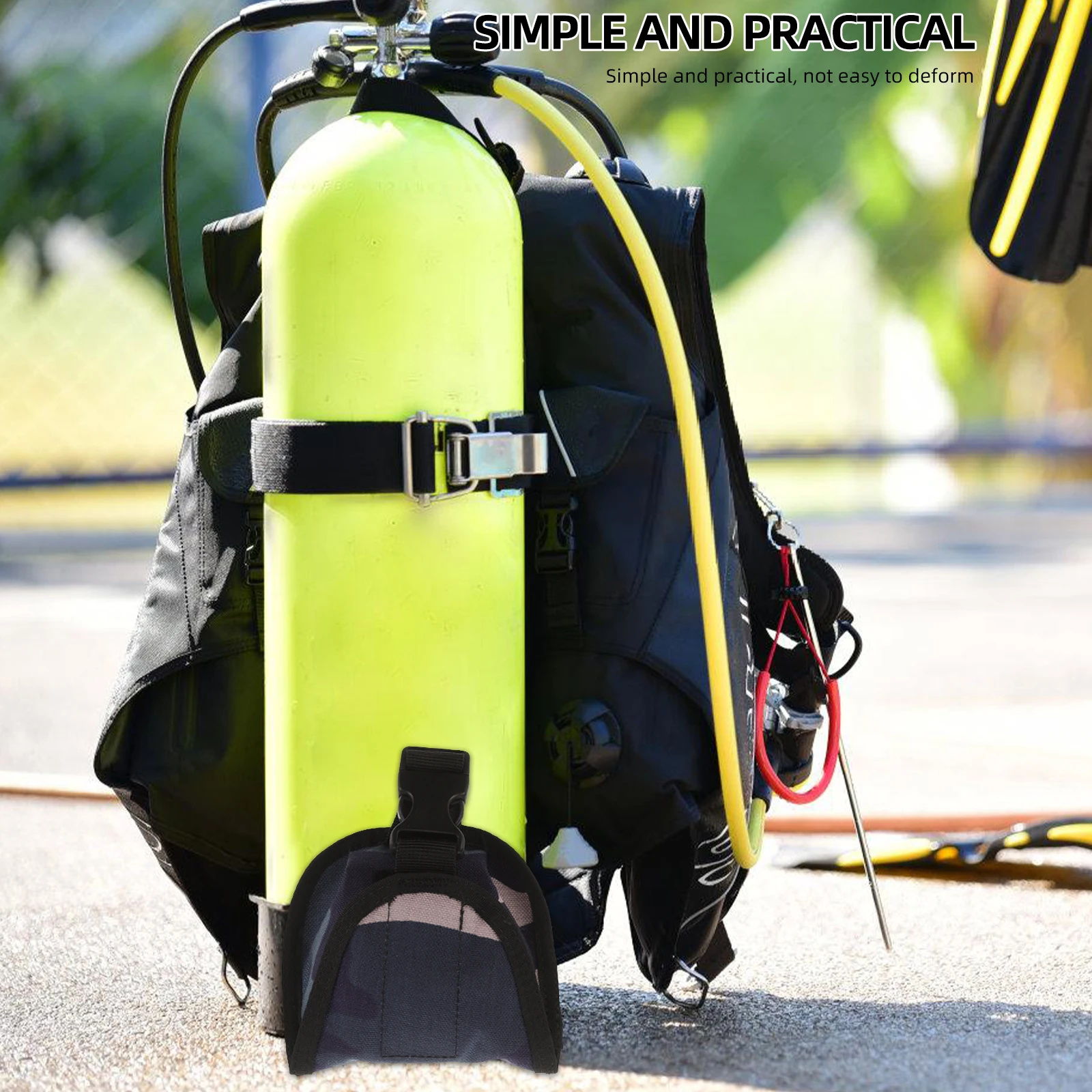 

Diving Counterweight Bag Convenient Dive Belt Pocket Waist Equipment Scuba Accessories Oxford Cloth Practical Weights Holder