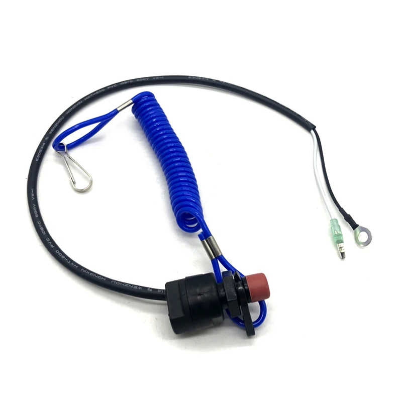 Boat Outboard Engine Motor Kill Stop Switch Safety Tether Lanyard Motorcycle Accessories Motorcycle Switches