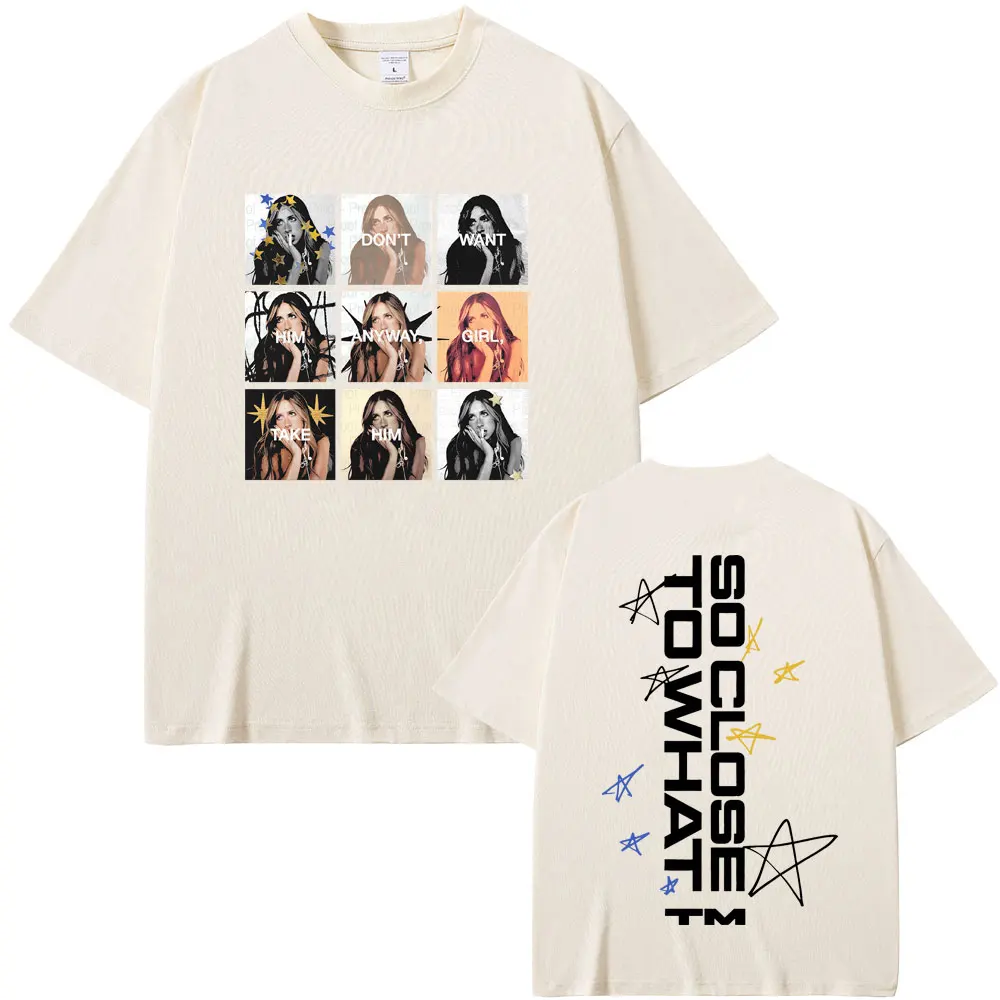 

Tate Mcrae So Close To What Miss Possessive I Don't Want Him Anyway Girl Take Him T-shirts Men Women Fashion Oversized T Shirts