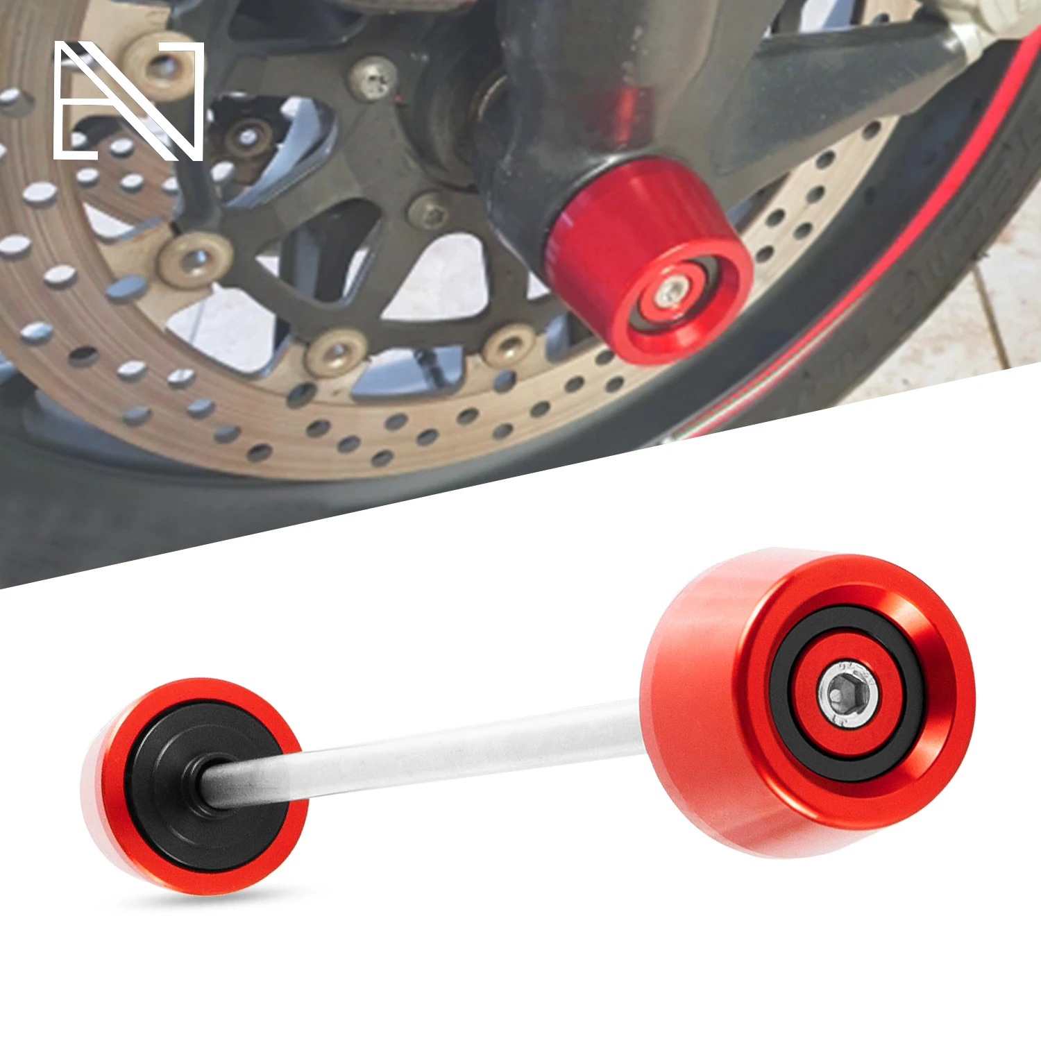 For Ducati Panigale 899 959 1098 1198 1199 1299 V4 V4S V2 Motorcycle Accessories Front Axle Slider Wheel Crash Pads Protector