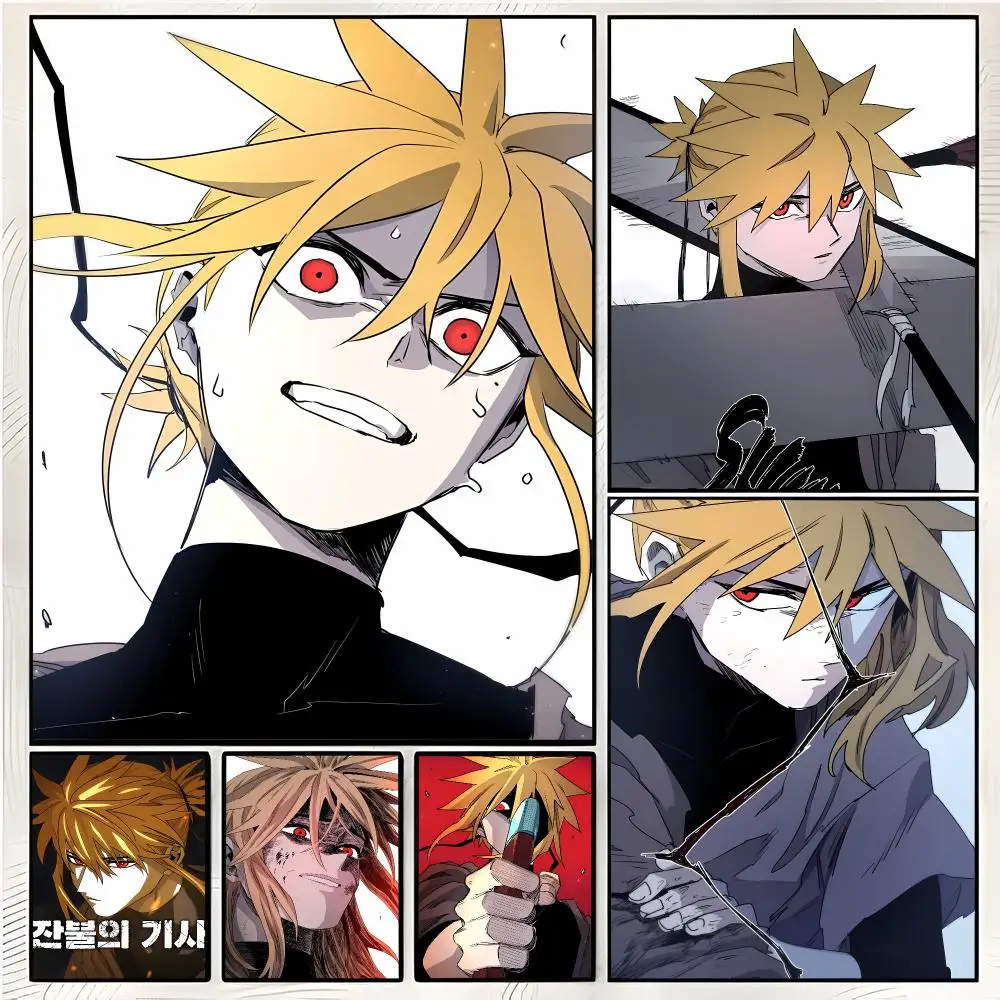 Fantasy Manhwa T-The Ember Knight Poster Superior Home Space  Indoor Decorative Art & Home Decor