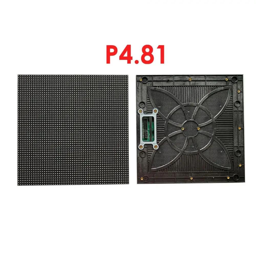 outdoor p4.81 led module 250x250mm high refresh 3840Hz high quality kinglight nationstar 500x500 500x1000 led cabinet