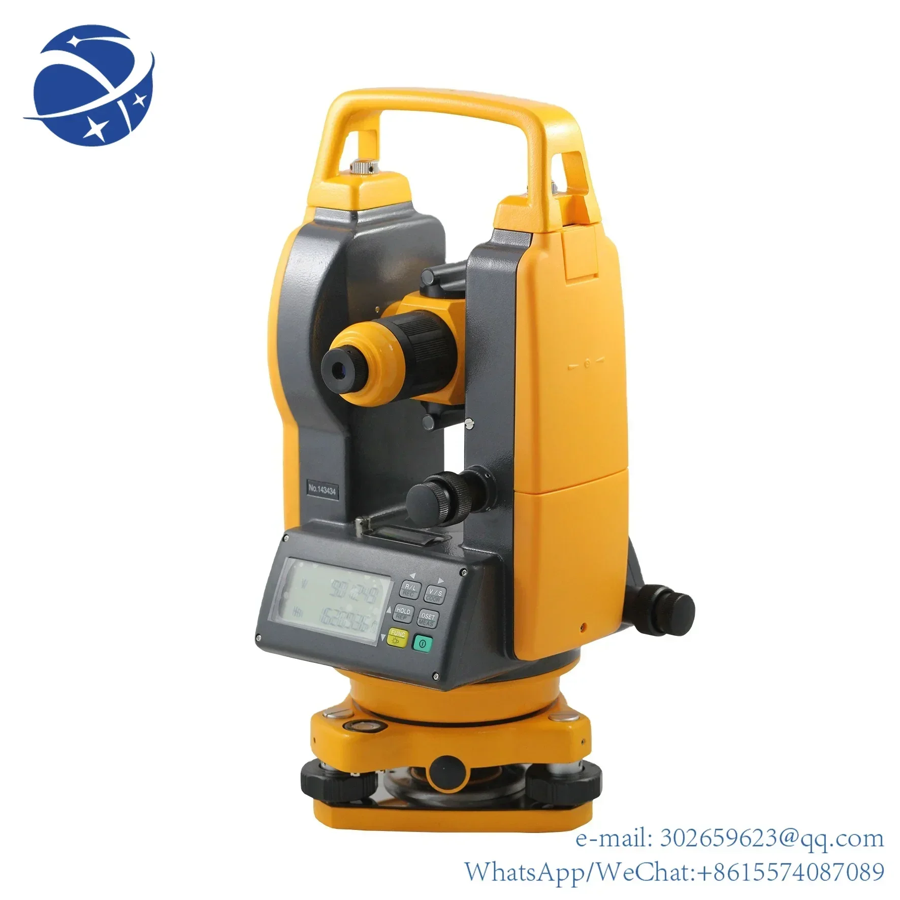 yyhc digital theodolite DGT10  Transit Electronic Theodolite topographic survey instrument