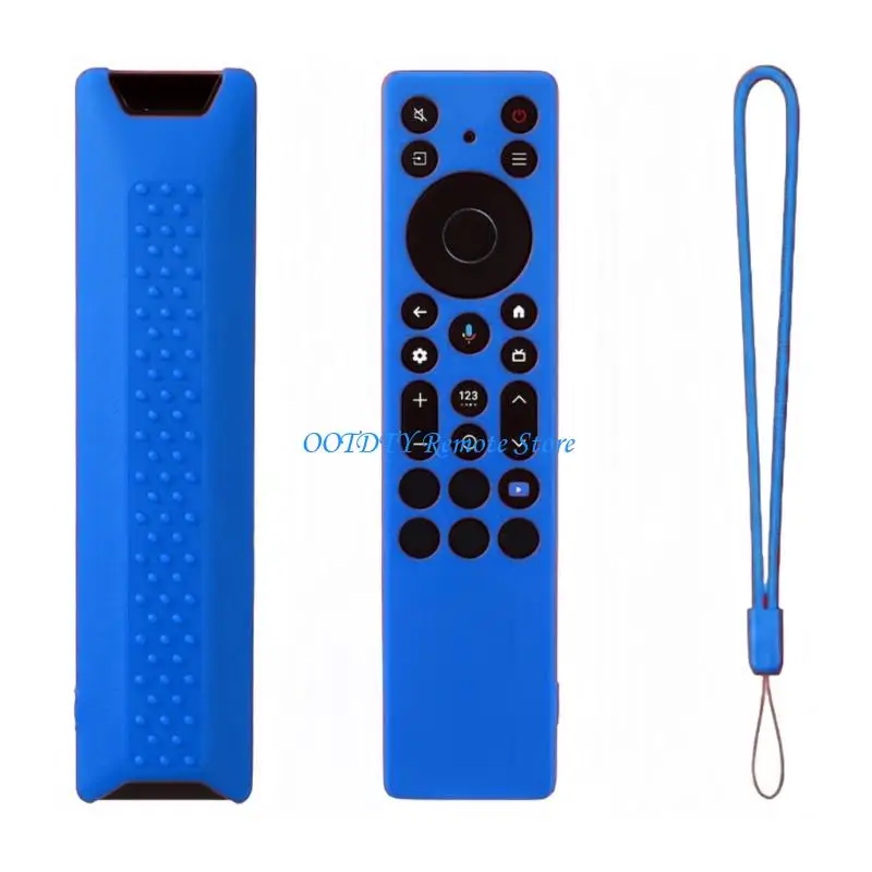

Precise Fit Silicone Remote Control Cover For RC923A FMB1/RC813A FMB1,QM6K Models Shockproof AntiSlip Protections Sleeve