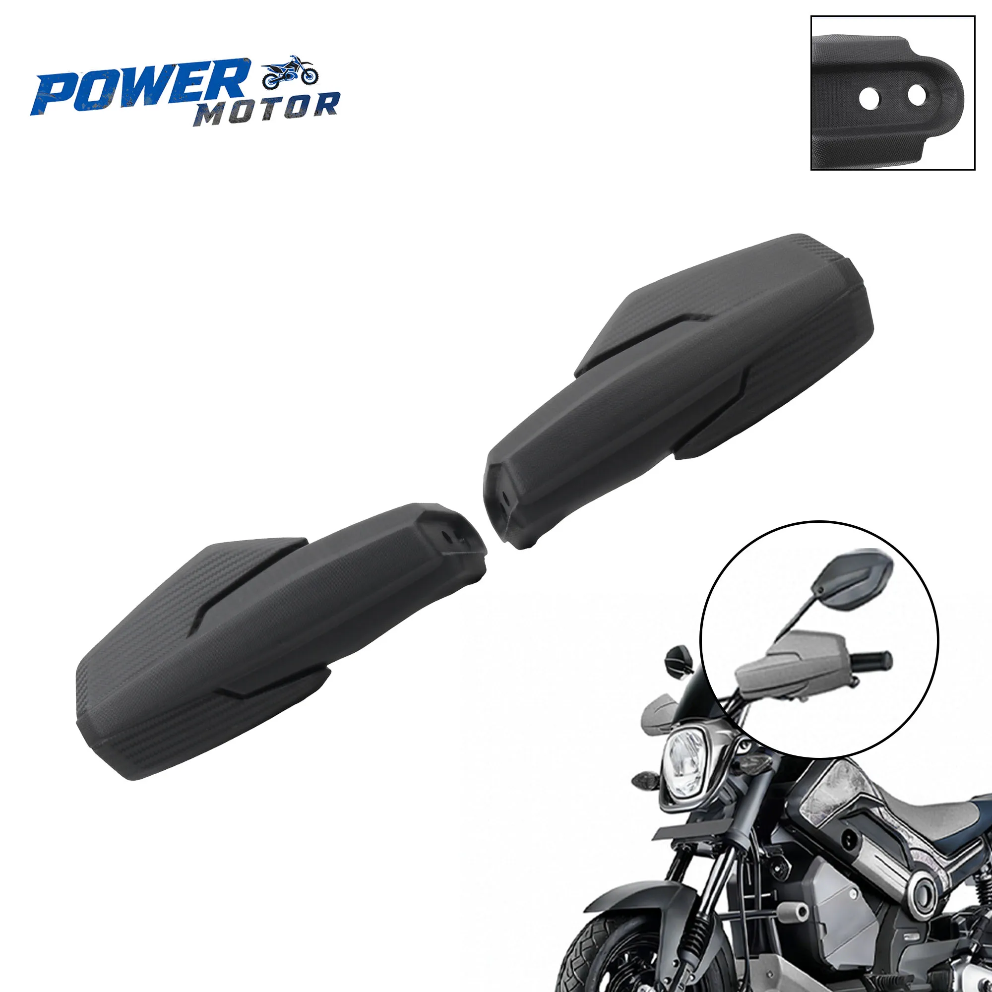 

For Honda NAVI 110 NAVI110 Hand Guards Motorcycle Accessories Handle Bar Handguards Hand Guards Protective Handlebar PP Plastic