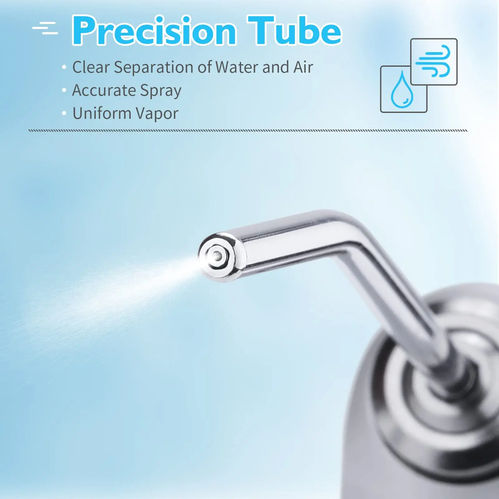 Dental Air Water Spray Syringe 3 Function Triple Syringe Kit With 2 Metal Tips For Dentist Chair Replacement Tool
